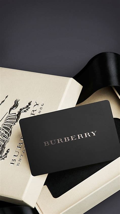 carte cadeau burberry|Burberry Gift Card .